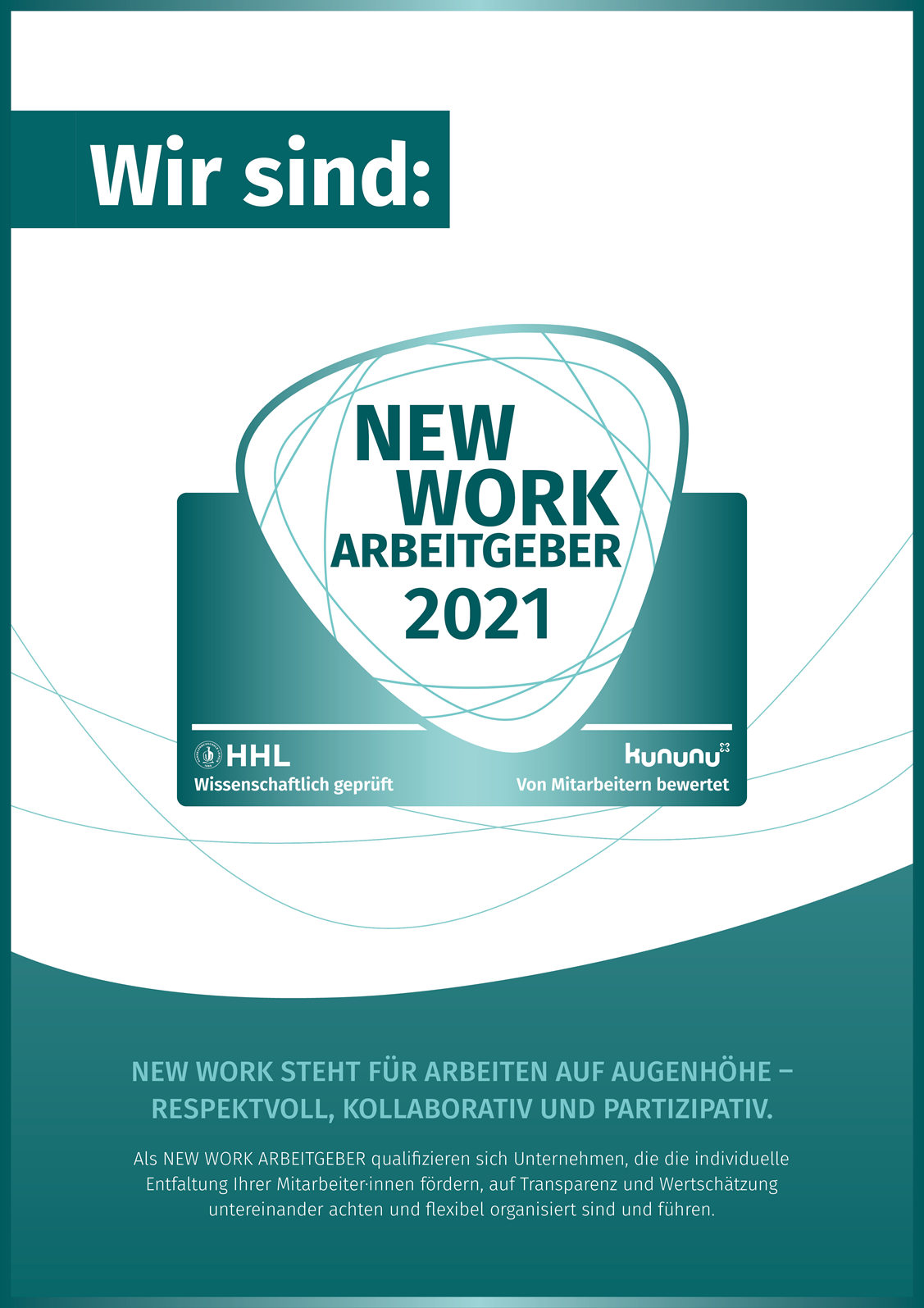 New Work Arbeitgeber Urkunde - Dr. Kraus & Partner